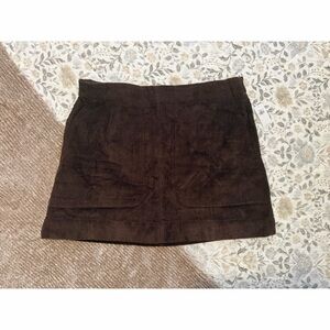 Old Navy Mini Corduroy Skirt - L - NWT!